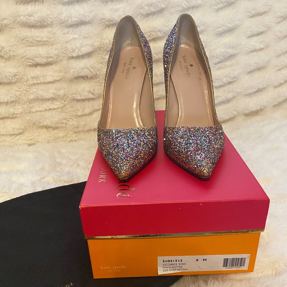 Kate Spade Licorice Too-Glitter